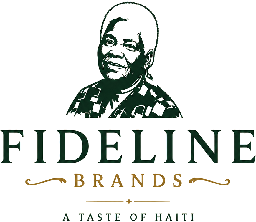 Fideline Brands logo — a taste of Haiti