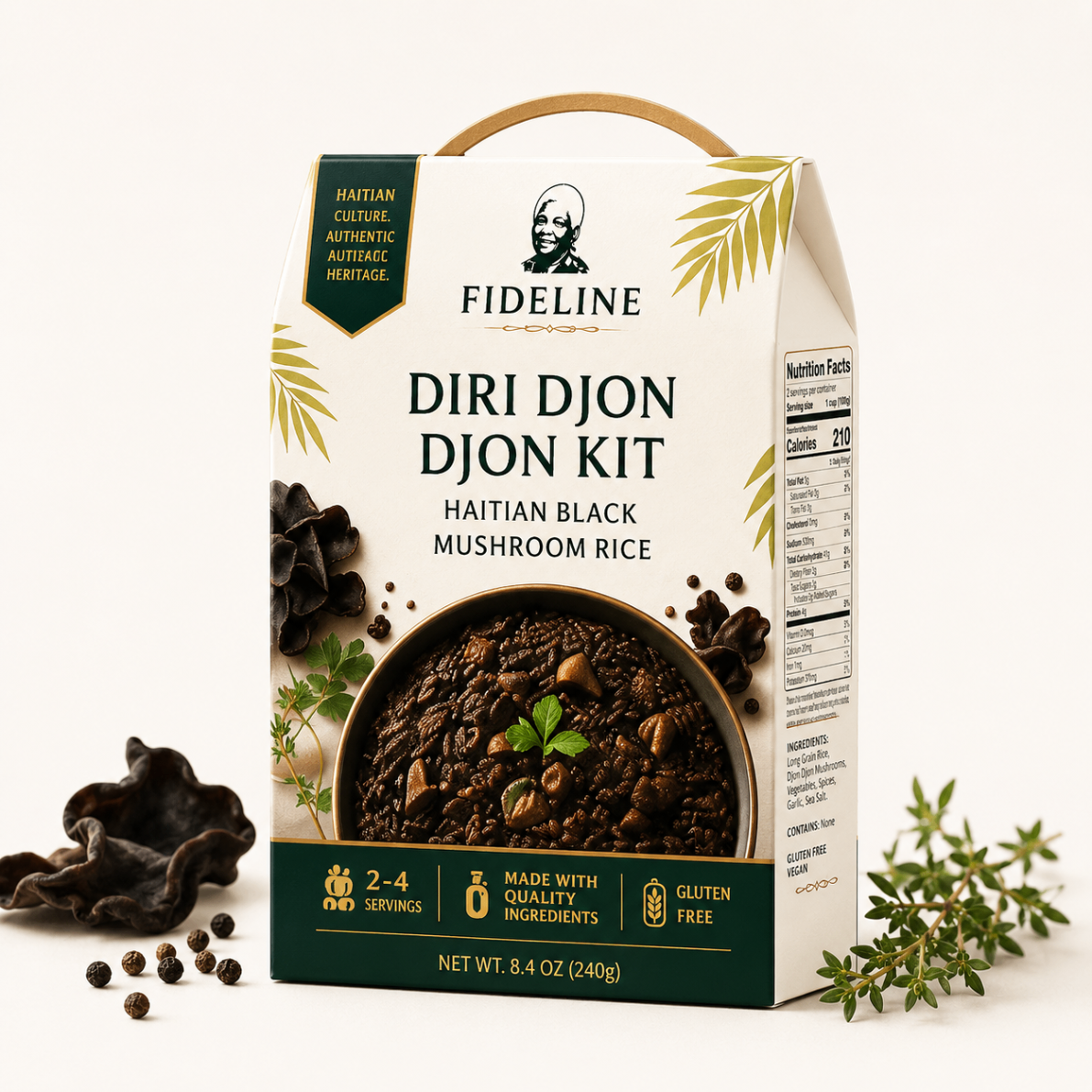 Diri Djon Djon packaging